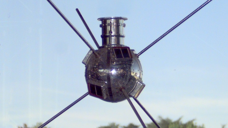 The first solar-powered satellite called Vanguard 1.